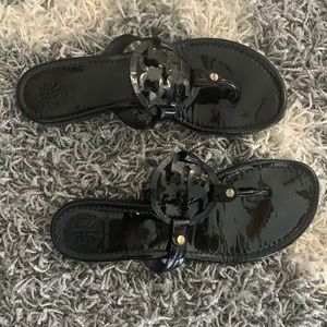 Black Tory Burch sandals
